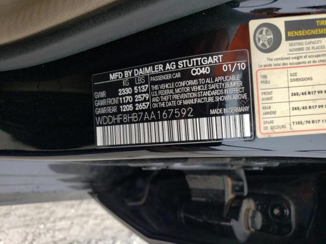 Photo 11 VIN: WDDHF8HB7AA167592 - MERCEDES-BENZ E 350 4MAT 