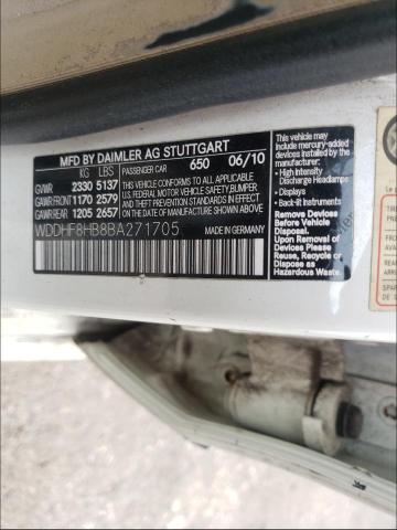 Photo 9 VIN: WDDHF8HB8BA271705 - MERCEDES-BENZ E 350 4MAT 