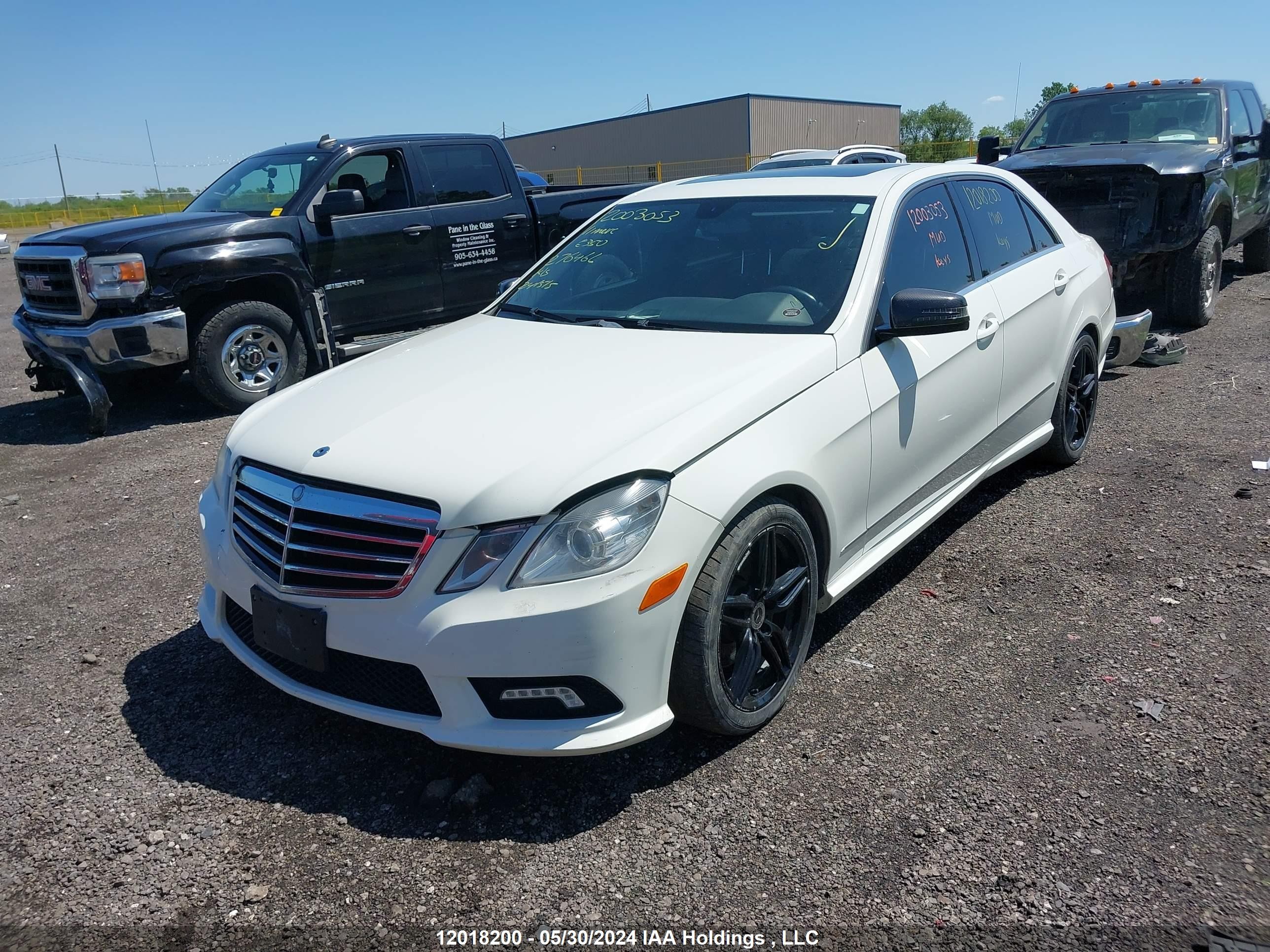 Photo 1 VIN: WDDHF8HB8BA276466 - MERCEDES-BENZ E-KLASSE 