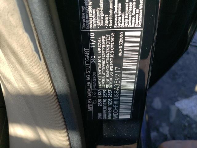 Photo 11 VIN: WDDHF8HB8BA359217 - MERCEDES-BENZ E 350 4MAT 