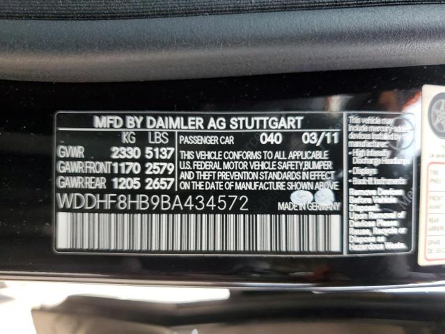 Photo 11 VIN: WDDHF8HB9BA434572 - MERCEDES-BENZ E 350 4MAT 