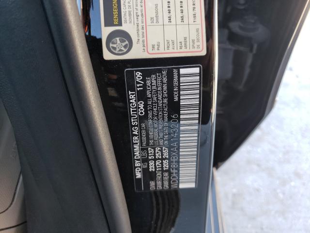 Photo 9 VIN: WDDHF8HBXAA143206 - MERCEDES-BENZ E 350 4MAT 