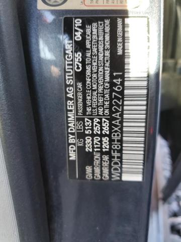 Photo 11 VIN: WDDHF8HBXAA227641 - MERCEDES-BENZ E 350 4MAT 