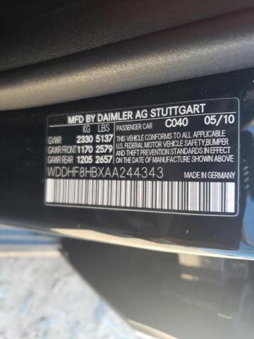 Photo 11 VIN: WDDHF8HBXAA244343 - MERCEDES-BENZ E 350 4MAT 