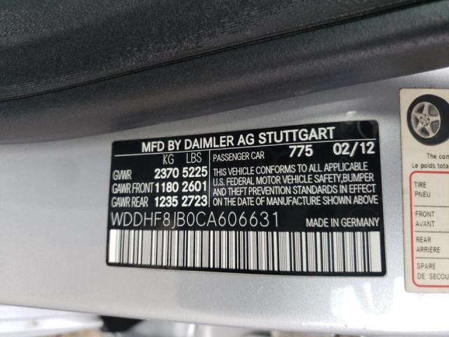 Photo 9 VIN: WDDHF8JB0CA606631 - MERCEDES-BENZ E 350 4MAT 