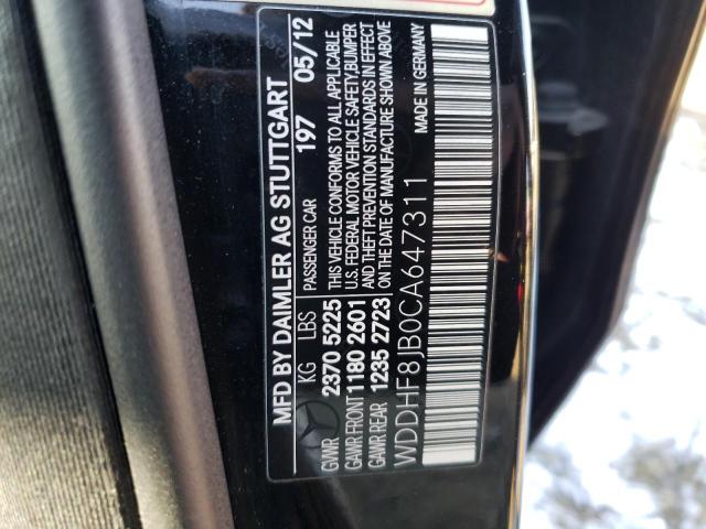 Photo 9 VIN: WDDHF8JB0CA647311 - MERCEDES-BENZ E 350 4MAT 