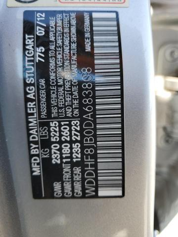 Photo 11 VIN: WDDHF8JB0DA683808 - MERCEDES-BENZ E 350 4MAT 