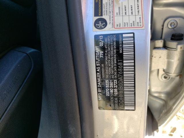 Photo 9 VIN: WDDHF8JB0DA768681 - MERCEDES-BENZ E 350 4MAT 