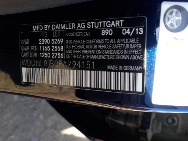 Photo 11 VIN: WDDHF8JB0EA794151 - MERCEDES-BENZ E 350 4MAT 