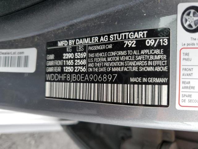 Photo 11 VIN: WDDHF8JB0EA906897 - MERCEDES-BENZ E 350 4MAT 