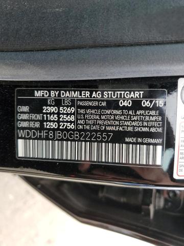 Photo 9 VIN: WDDHF8JB0GB222557 - MERCEDES-BENZ E 350 4MAT 