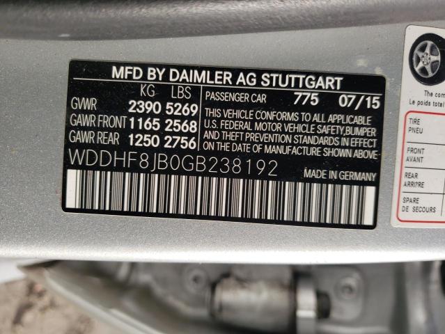 Photo 11 VIN: WDDHF8JB0GB238192 - MERCEDES-BENZ E 350 4MAT 