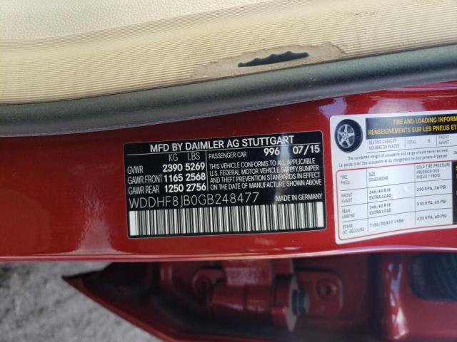 Photo 9 VIN: WDDHF8JB0GB248477 - MERCEDES-BENZ E 350 4MAT 