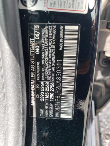 Photo 11 VIN: WDDHF8JB2EA830311 - MERCEDES-BENZ E 350 4MAT 