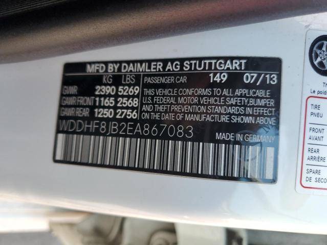 Photo 11 VIN: WDDHF8JB2EA867083 - MERCEDES-BENZ E 350 4MAT 