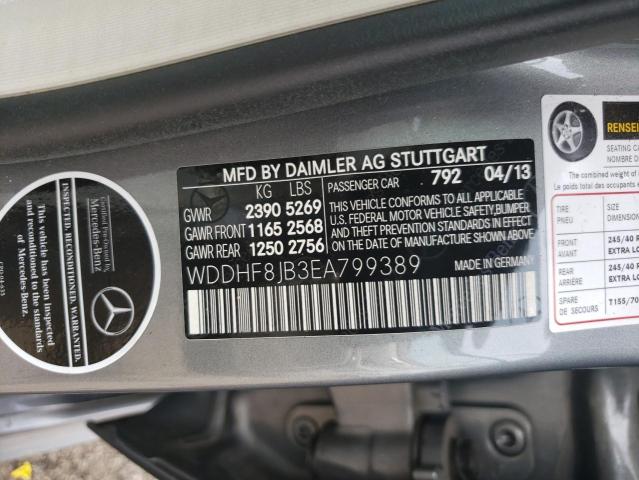 Photo 9 VIN: WDDHF8JB3EA799389 - MERCEDES-BENZ E 350 4MAT 