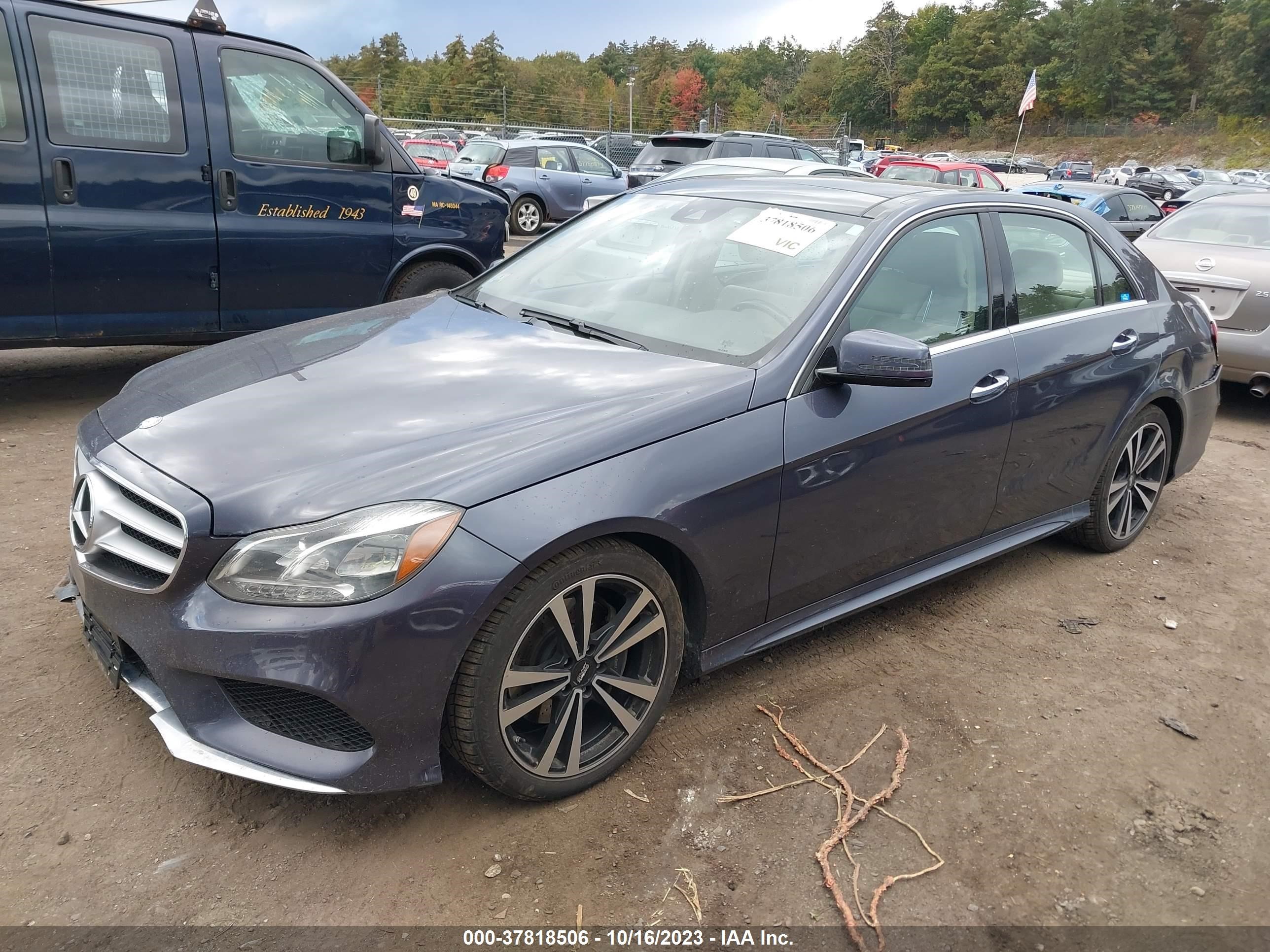 Photo 1 VIN: WDDHF8JB3FB164961 - MERCEDES-BENZ E-KLASSE 