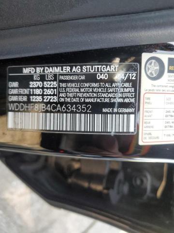 Photo 11 VIN: WDDHF8JB4CA634352 - MERCEDES-BENZ E 350 4MAT 