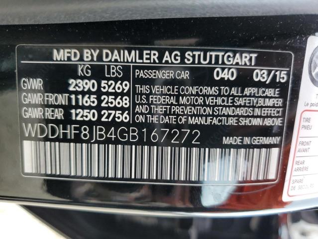 Photo 12 VIN: WDDHF8JB4GB167272 - MERCEDES-BENZ E 350 4MAT 