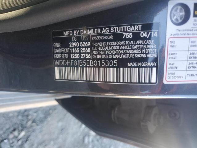 Photo 11 VIN: WDDHF8JB5EB015305 - MERCEDES-BENZ E 350 4MAT 