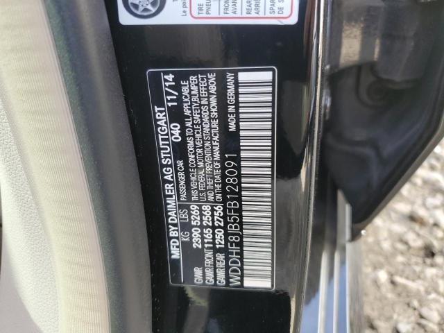 Photo 9 VIN: WDDHF8JB5FB128091 - MERCEDES-BENZ E 350 4MAT 