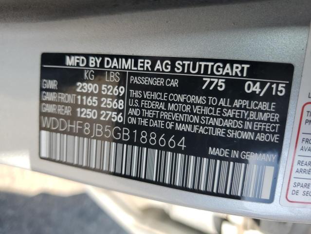 Photo 11 VIN: WDDHF8JB5GB188664 - MERCEDES-BENZ E 350 4MAT 