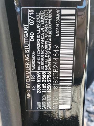 Photo 11 VIN: WDDHF8JB5GB244649 - MERCEDES-BENZ E 350 4MAT 