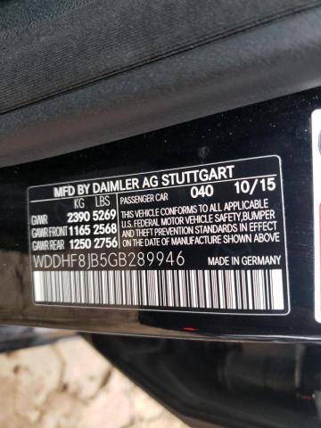 Photo 9 VIN: WDDHF8JB5GB289946 - MERCEDES-BENZ E 350 4MAT 