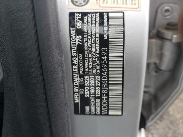 Photo 12 VIN: WDDHF8JB6DA695493 - MERCEDES-BENZ E 350 4MAT 