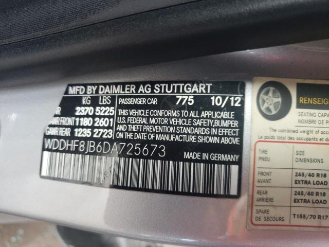 Photo 9 VIN: WDDHF8JB6DA725673 - MERCEDES-BENZ E 350 4MAT 