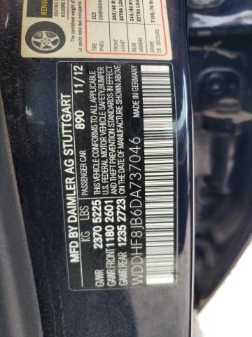 Photo 11 VIN: WDDHF8JB6DA737046 - MERCEDES-BENZ E 350 4MAT 