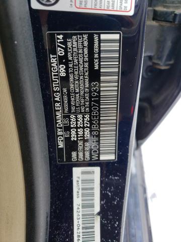 Photo 11 VIN: WDDHF8JB6EB071933 - MERCEDES-BENZ E 350 4MAT 