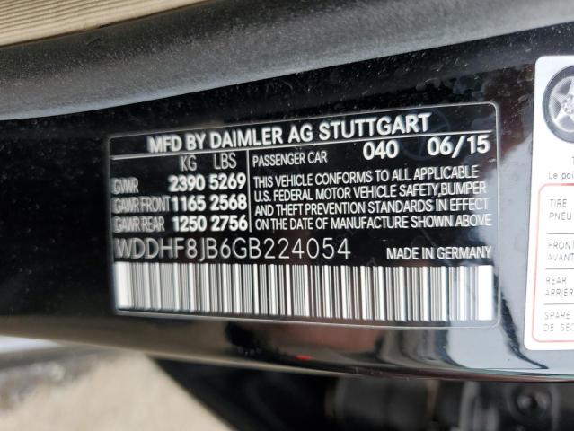 Photo 9 VIN: WDDHF8JB6GB224054 - MERCEDES-BENZ E 350 4MAT 