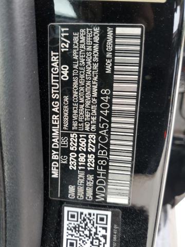 Photo 12 VIN: WDDHF8JB7CA574048 - MERCEDES-BENZ E 350 4MAT 