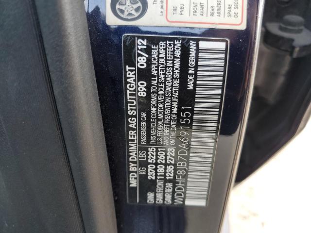 Photo 11 VIN: WDDHF8JB7DA691551 - MERCEDES-BENZ E 350 4MAT 