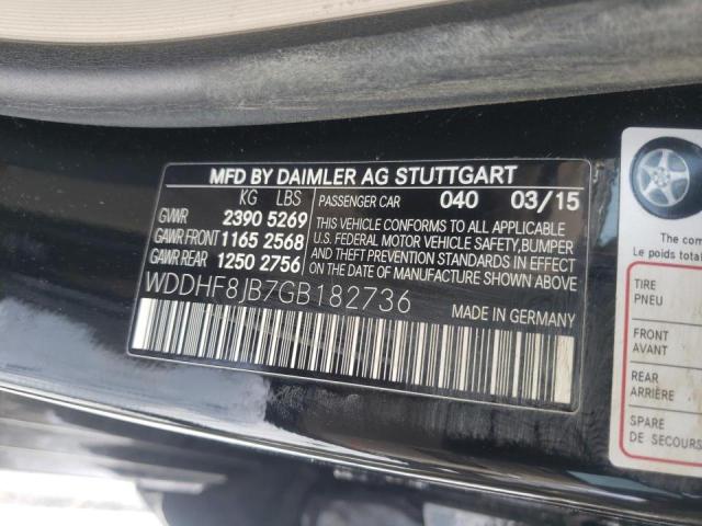 Photo 9 VIN: WDDHF8JB7GB182736 - MERCEDES-BENZ E 350 4MAT 