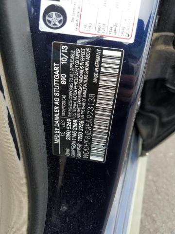 Photo 11 VIN: WDDHF8JB8EA923138 - MERCEDES-BENZ E 350 4MAT 