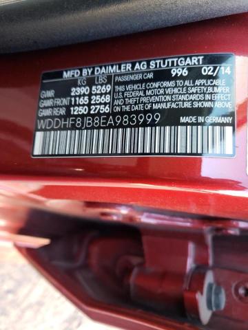 Photo 9 VIN: WDDHF8JB8EA983999 - MERCEDES-BENZ E 350 4MAT 