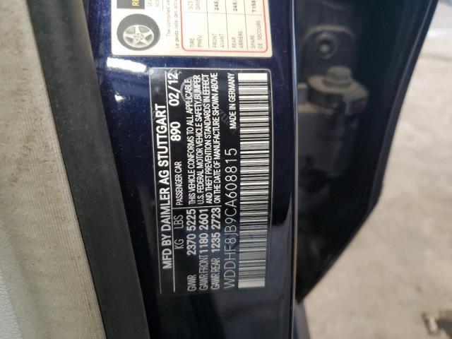 Photo 11 VIN: WDDHF8JB9CA608815 - MERCEDES-BENZ E 350 4MAT 