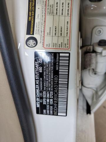 Photo 11 VIN: WDDHF8JB9CA631480 - MERCEDES-BENZ E 350 4MAT 