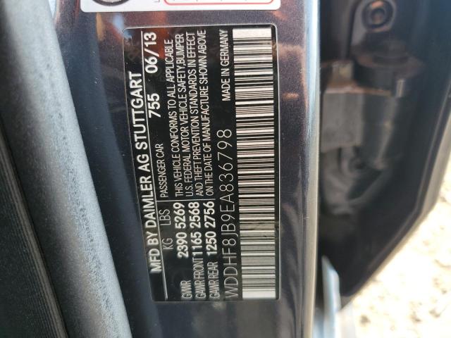 Photo 11 VIN: WDDHF8JB9EA836798 - MERCEDES-BENZ E 350 4MAT 