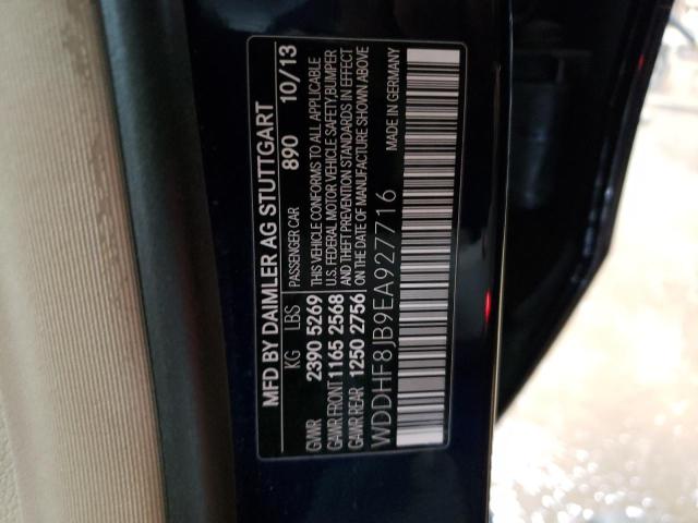 Photo 9 VIN: WDDHF8JB9EA927716 - MERCEDES-BENZ E 350 4MAT 