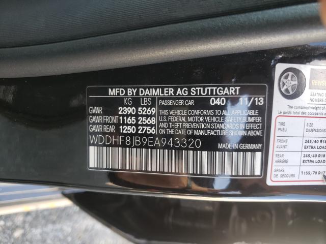 Photo 9 VIN: WDDHF8JB9EA943320 - MERCEDES-BENZ E 350 4MAT 