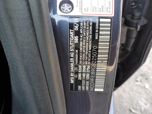 Photo 11 VIN: WDDHF8JB9GB225070 - MERCEDES-BENZ E 350 4MAT 