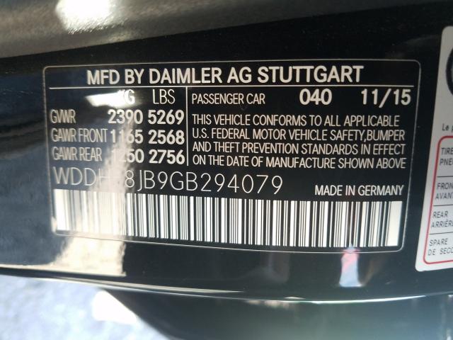 Photo 9 VIN: WDDHF8JB9GB294079 - MERCEDES-BENZ E 350 4MAT 