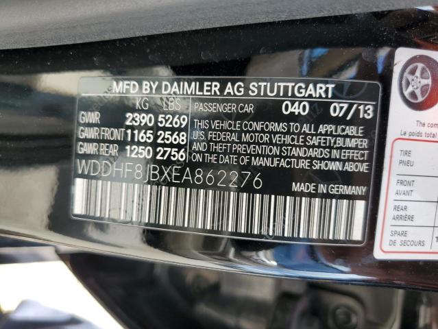 Photo 11 VIN: WDDHF8JBXEA862276 - MERCEDES-BENZ E-CLASS 