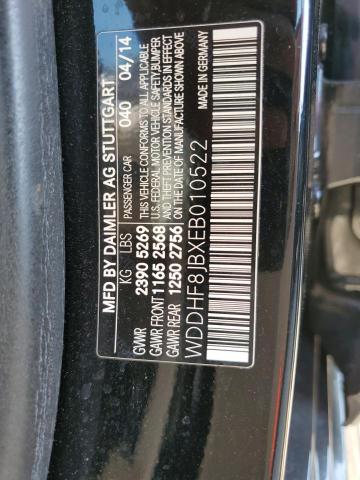 Photo 9 VIN: WDDHF8JBXEB010522 - MERCEDES-BENZ E 350 4MAT 