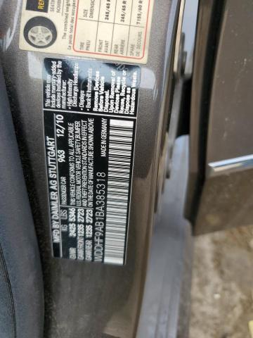 Photo 11 VIN: WDDHF9AB1BA385318 - MERCEDES-BENZ E 550 4MAT 