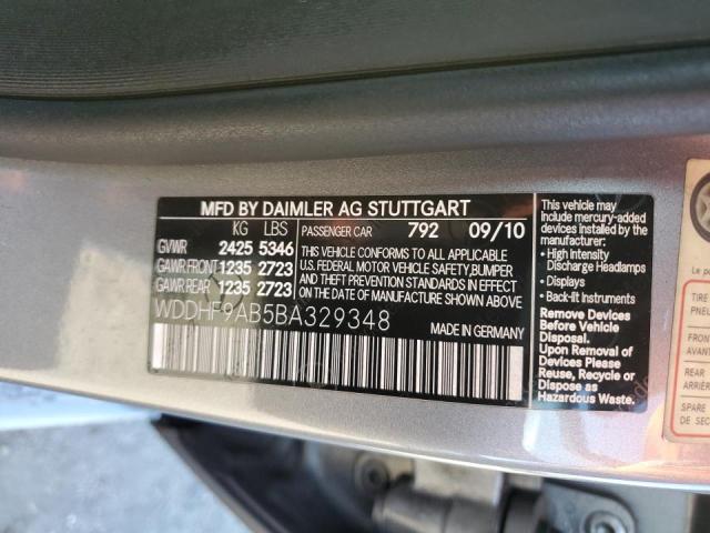 Photo 9 VIN: WDDHF9AB5BA329348 - MERCEDES-BENZ E 550 4MAT 