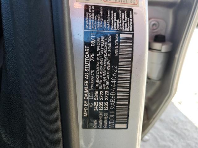 Photo 11 VIN: WDDHF9AB6BA440622 - MERCEDES-BENZ E 550 4MAT 